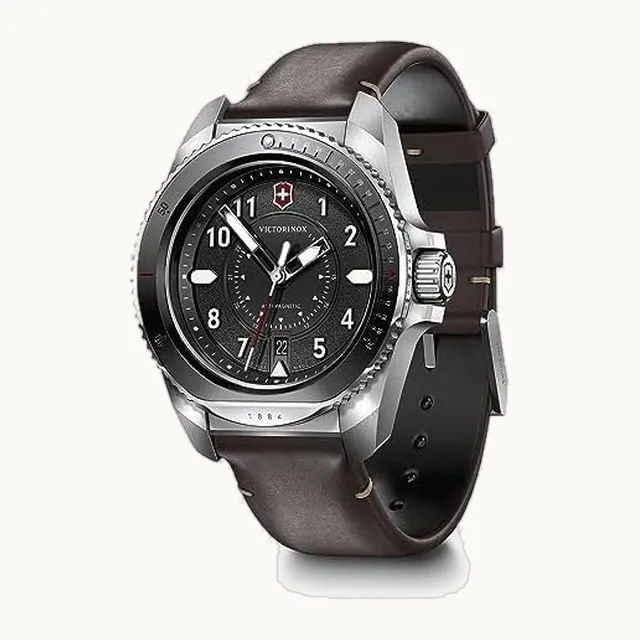 Reloj Journey 1884, Caballero, Correa De Piel, Negro