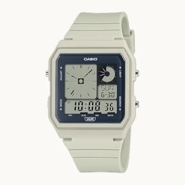 LF20W G-Shock Series | Unisex Digital Watch | Black | WR | 1/100 SEC Stopwatch | World Time | LED Light | Full Aut