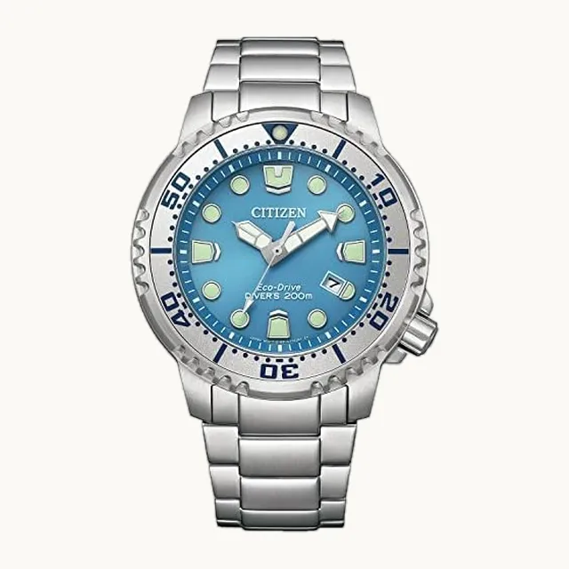プロマスター Citizen BN0165-55L [PROMASTER Marine Series Eco-Drive Diver 200m] Reloj Japan Import Jun 2023 Modelo, Azul, Bucea