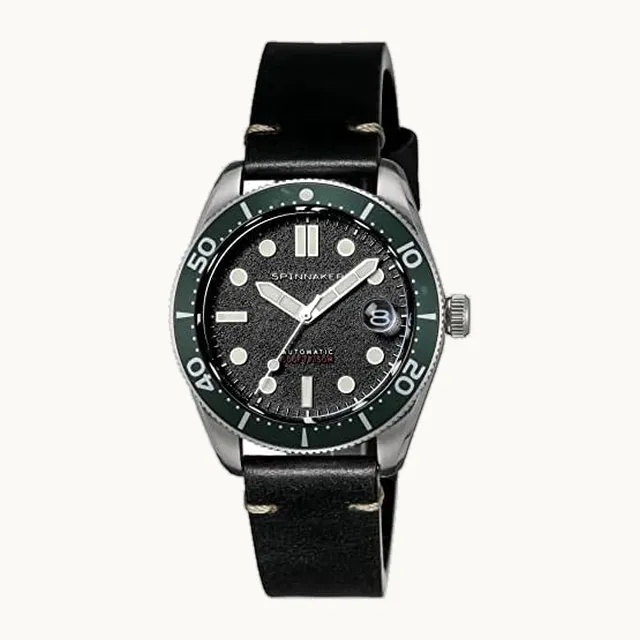 Reloj de acero inoxidable con cristal de zafiro y cuerda automática, 15 ATM, reloj de 1.57 pulgadas, para ho