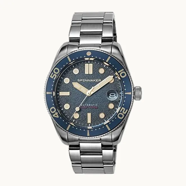 Reloj de acero inoxidable con cristal de zafiro y cuerda automática, 15 ATM, reloj de 1.57 pulgadas, para ho