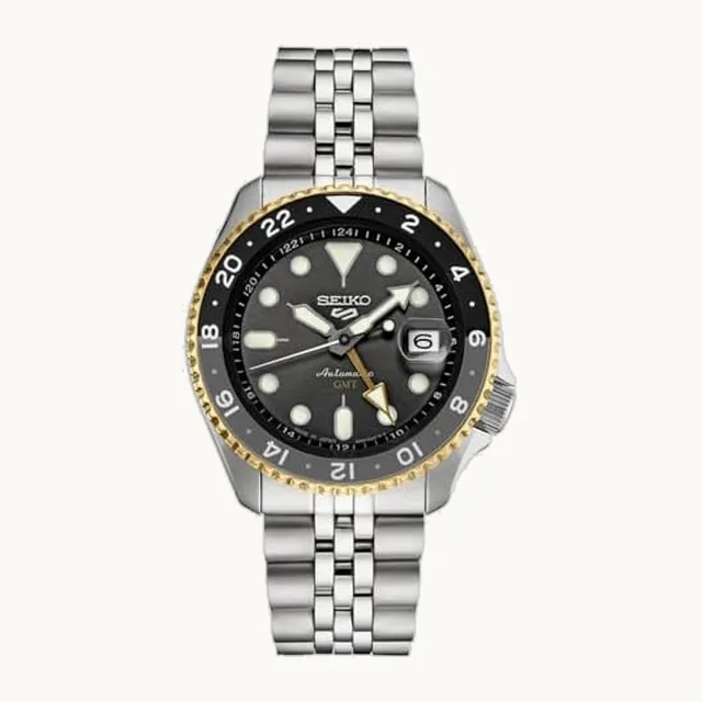 SSK021 - Reloj automático para hombre, colección deportiva 5 - Reloj deportivo para hombre, acero inoxidable, esfe
