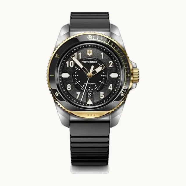 Reloj Journey 1884, Caballero, Correa Negra, 43 mm