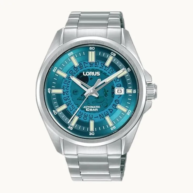 Reloj automático RU405AX9, plata, Pulsera