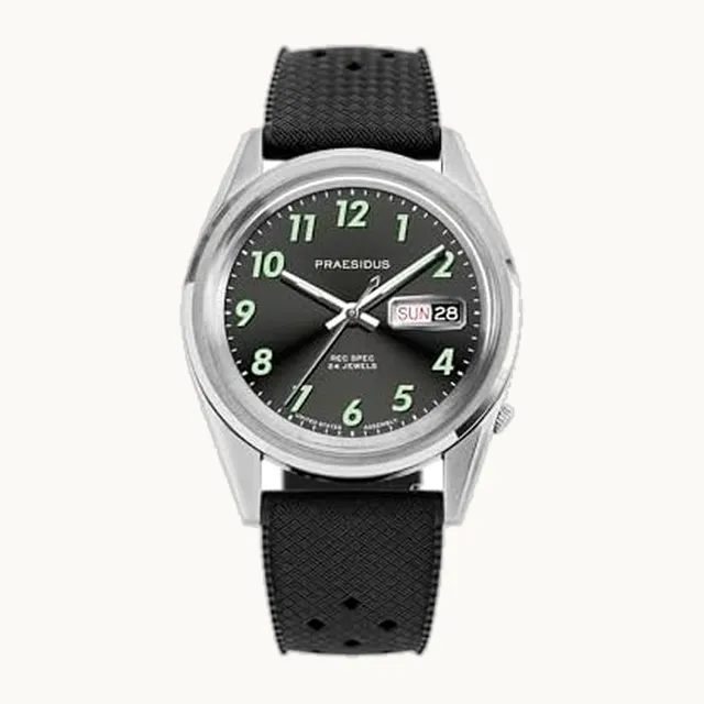 REC SPEC - Relojes para hombres, relojes de pulsera para hombre - Campaña, militar - Caja 38mm, ensamblado e