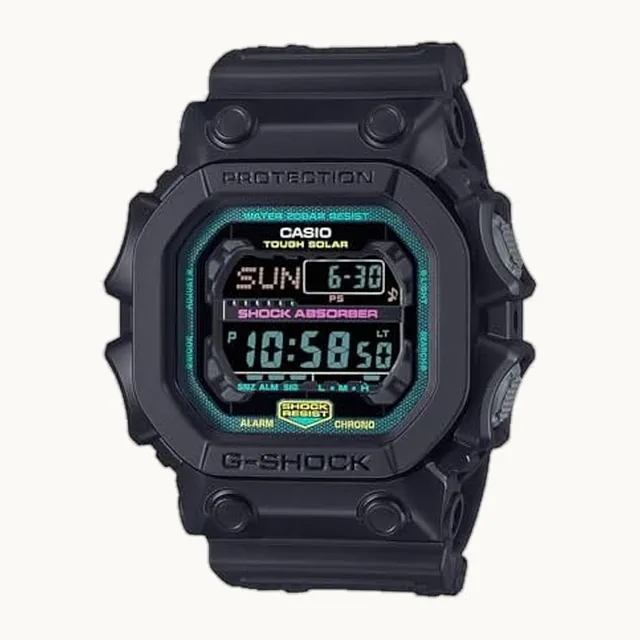 G-Shock Casio G-SHOCK GX-56MF-1JF [G-SHOCK Multi Fluorescent Color Series] Japan Import NUEVO, Negro -, Moderno