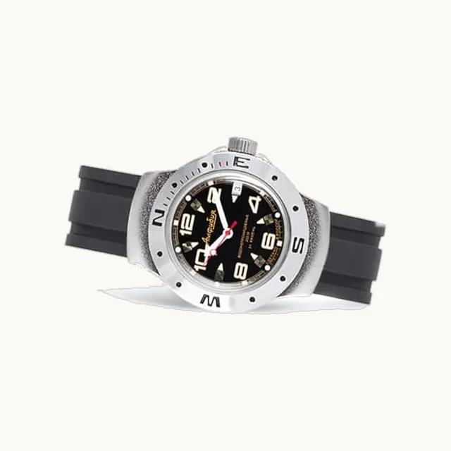 Amphibia 060335 Reloj de pulsera automático de cuerda automática