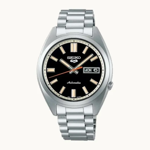 SRPK89 5 - Reloj deportivo para hombre, color negro