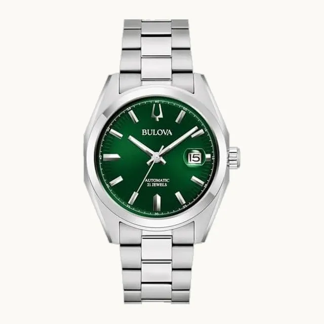 Reloj automático 96B429, plata, pulsera, plateado, Pulsera
