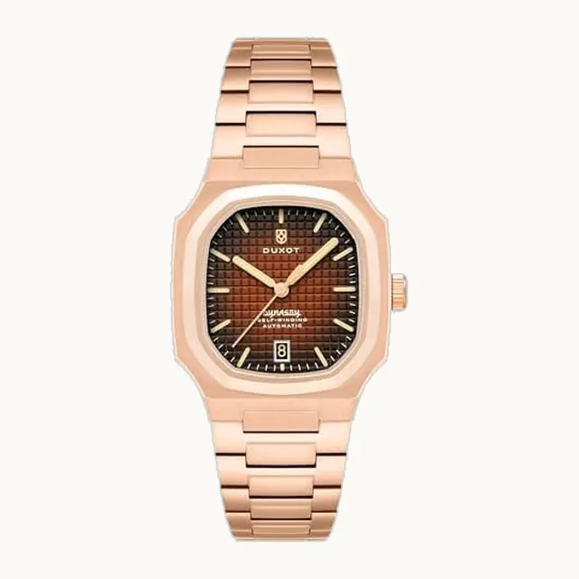 DX-2069 - Reloj automático Colmar de 38 mm con pulsera de acero inoxidable macizo