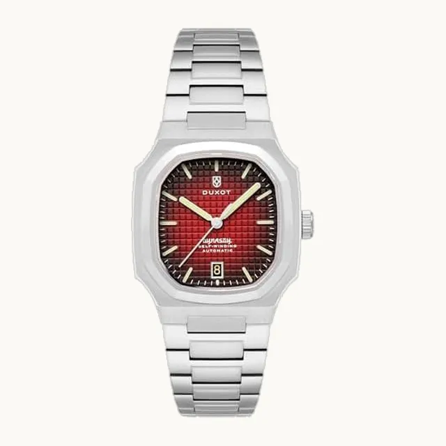 DX-2069 - Reloj automático Colmar de 38 mm con pulsera de acero inoxidable macizo