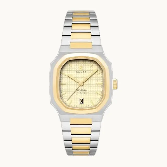 DX-2069 - Reloj automático Colmar de 38 mm con pulsera de acero inoxidable macizo