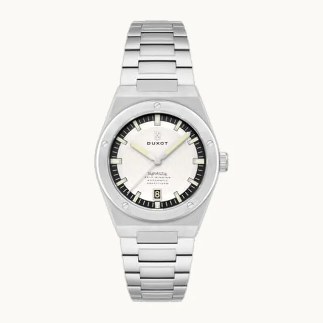 Bastia Automatic Noronha - Reloj de edición limitada para hombre, 40 mm, con pulsera de acero inoxidable macizo DX