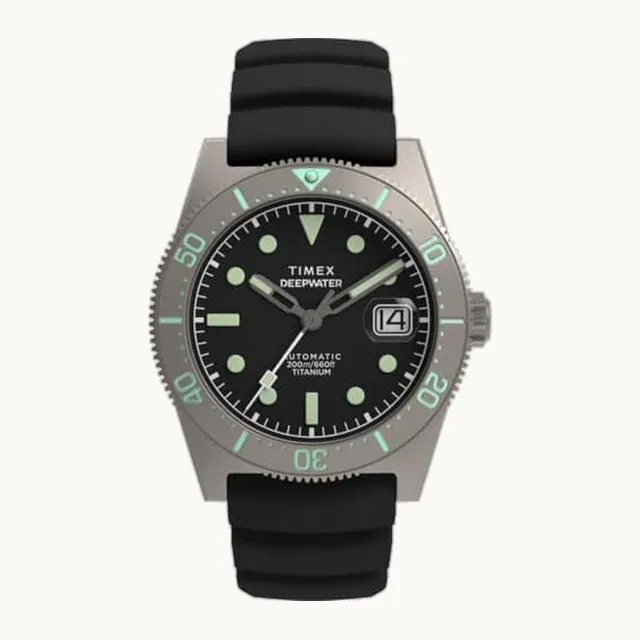 Reloj analógico automático para hombre, negro, Deportivo