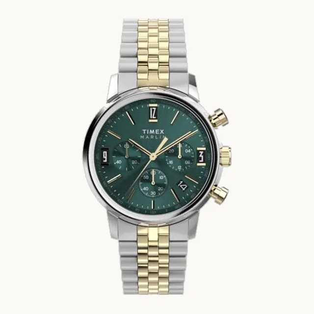 Herren Chronograph Quarz Armbanduhr Marlin