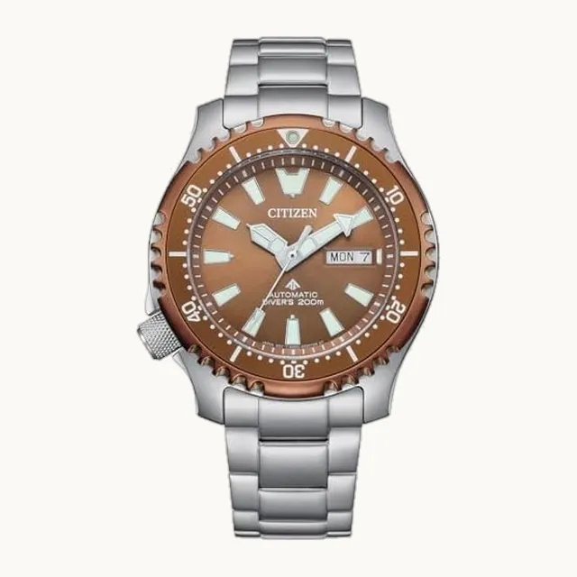Reloj automático NY0164-65X, plata, Deportes