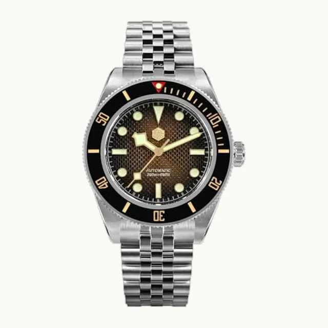 San Martin SN0128 BB58 Automatikuhr 40 MM Saphirglas Taucheruhren Für Herren 316L Edelstahl 200 M Wasserdi