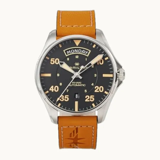 H64645531 - Reloj casual para hombre, color marrón [importado paralelo], Negro 10 piezas