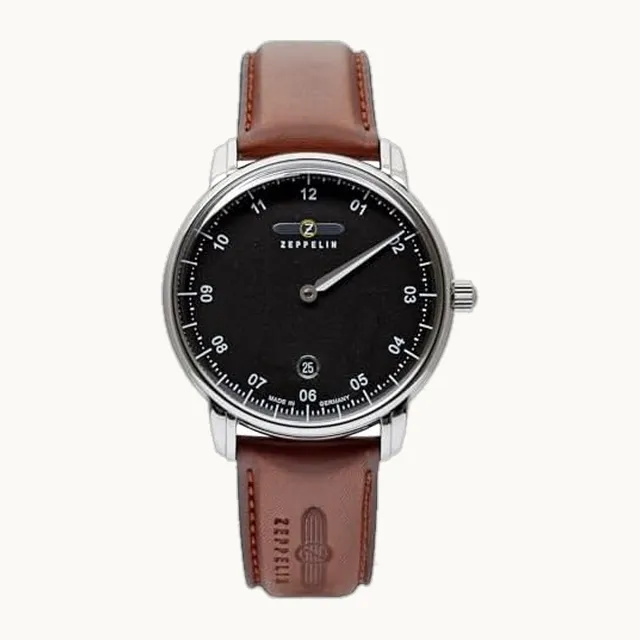 Reloj casual para hombre, color marrón (importación paralela) del nuevo Capitán Line 8642-2, Negro 10 piezas