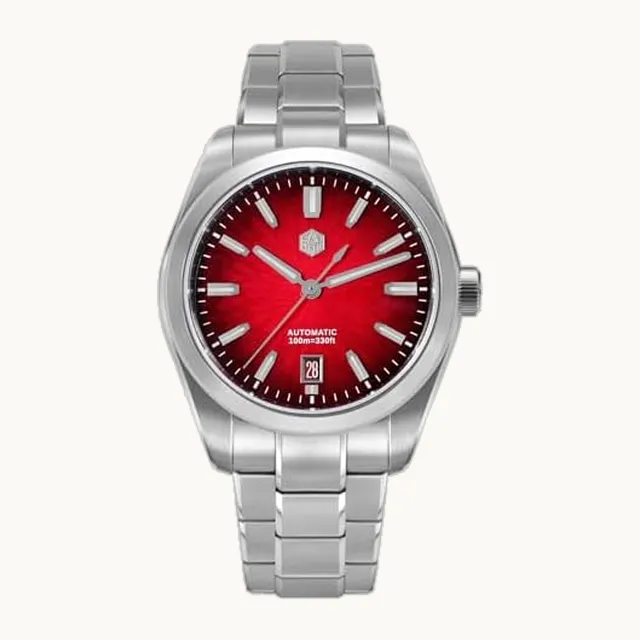 1963 Watch San Martin SN0144, 9015, reloj mecánico automático, vidrio de zafiro, 10 barras, reloj de buceo para hombre