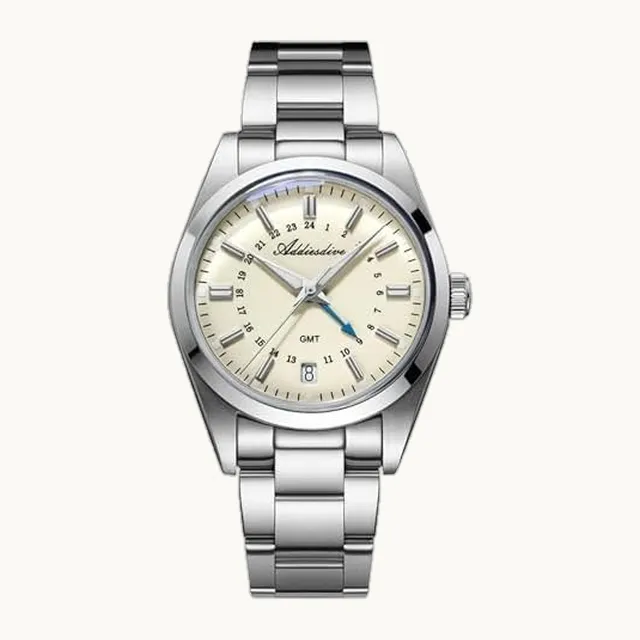 1963 Watch Addiesdive AD2065 - Reloj para hombre, 36 mm, 515 GMT, vidrio de zafiro, BGW9, luminoso, resistente al agua