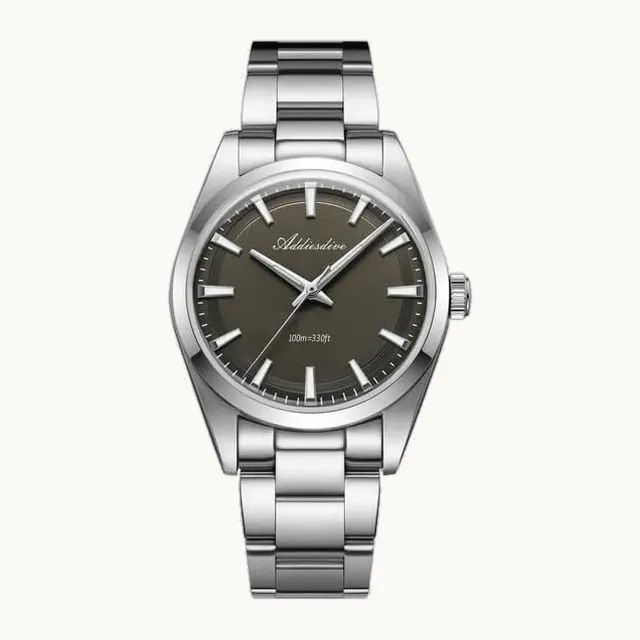 1963 Watch Addiesdive - Reloj de cuarzo VH31 de 36 mm - AD2066 con revestimiento AR, acero inoxidable 316L, resistente a