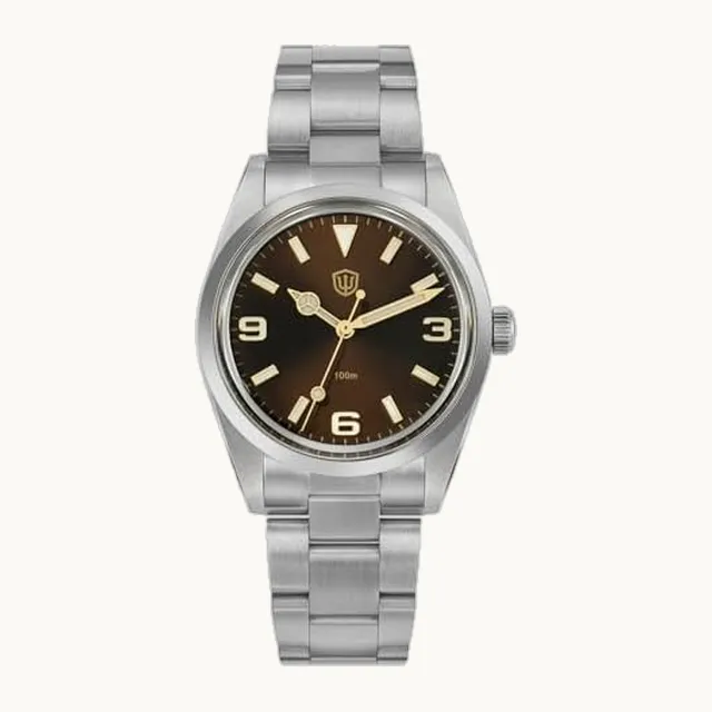Reloj de cuarzo VH31, WD1016 V2, reloj de pulsera de acero inoxidable con esfera de 37 mm, luminoso, resist