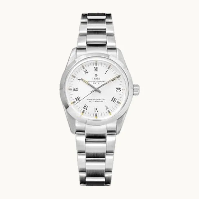 Thorn T004 - Reloj mecánico de lujo para hombre, 34 mm, PT5000, vidrio de zafiro abovedado
