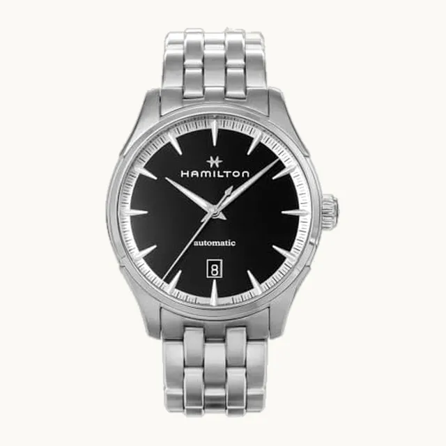 Reloj de pulsera para hombre Jazz Master H32475130 [importaciones paralelas], Negro 10 piezas, Tipo de pulser