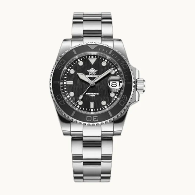 ADDIESDIVE Reloj automático para hombre Japón NH35A, cristal de zafiro, reloj analógico para hombre, 200 m, con correa d