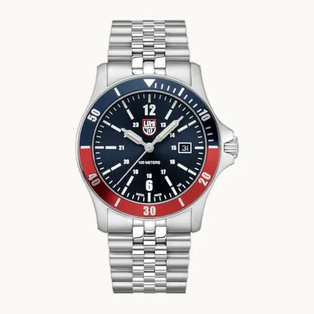 Reloj deportivo para hombre, temporizador deportivo serie 0910, 42 mm, cuarzo suizo, resistente al agua, vidri