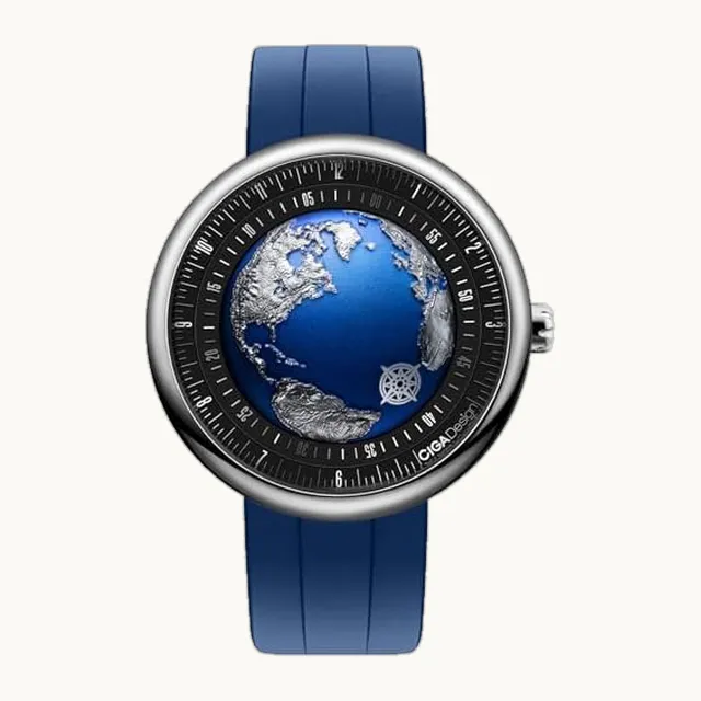 Blue Planet II Atlántico Reloj Automático Mecánico Hombre, Tecnología Asynchronous-Follow, Corre