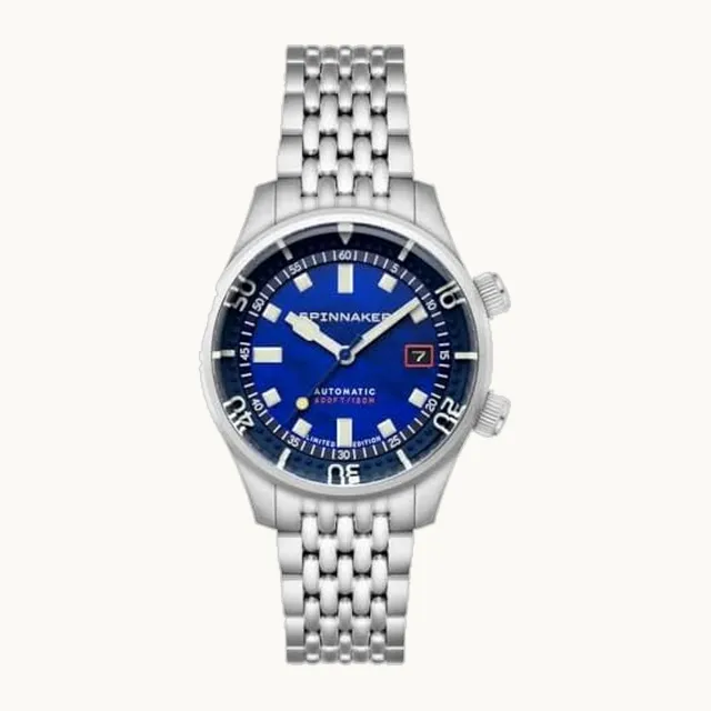 Reloj de pulsera para hombre Bratner Pearl Diver SP-5158-33, color plateado [importación paralela]
