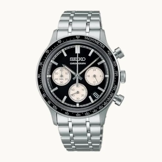 Cronógrafo deportivo para hombre, 38 mm, SSB479P1