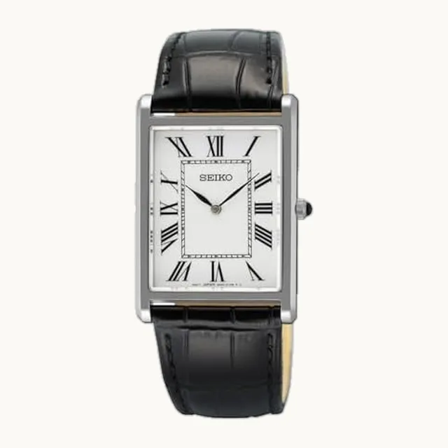 Reloj analógico para mujer con correa de piel SWR103P1