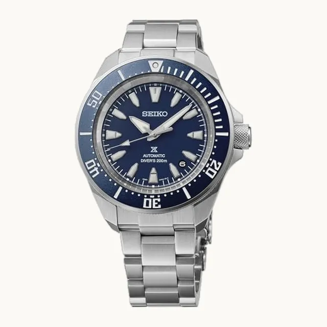 Prospex - Reloj para hombre con caja de acero inoxidable, movimiento automático, resistente al agua, manecillas lu