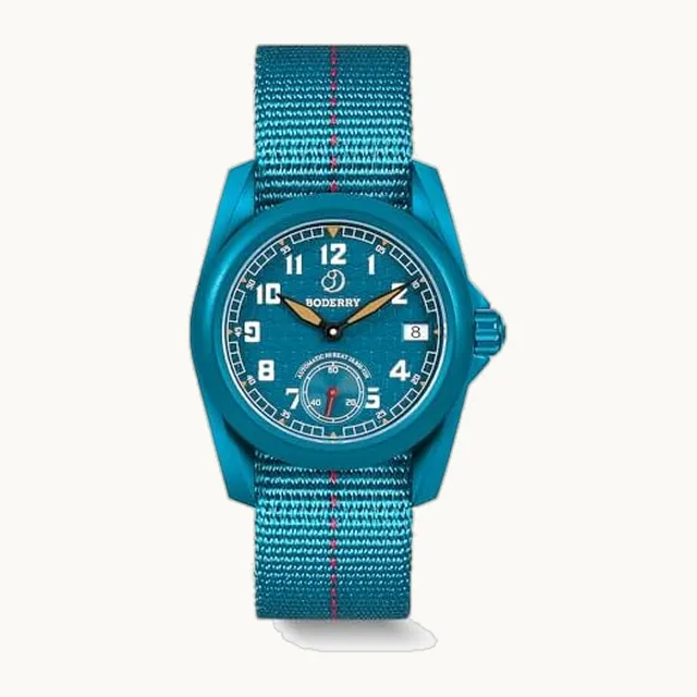 Reloj automático para hombre, reloj de campo completo de titanio, reserva de marcha 72HR, resistente al agua