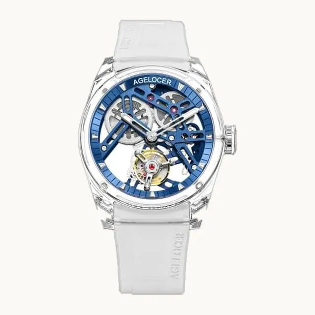 Reloj mecánico manual de lujo con resorte última intervensión, regalo de cumpleaños para hombres y enrollador