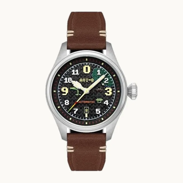 AVI-8(アヴィ・エイト) AVI-8 AVI-8 Hawker Hurricane - Reloj japonés automático, resistente al agua, cristal de zafiro de 5 ATM