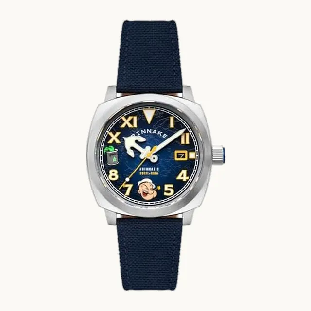 [SPINNAKER(スピニカー)] Spinnaker SP-5169-01 - Reloj automático de colaboración popey Hull California automático, resistente