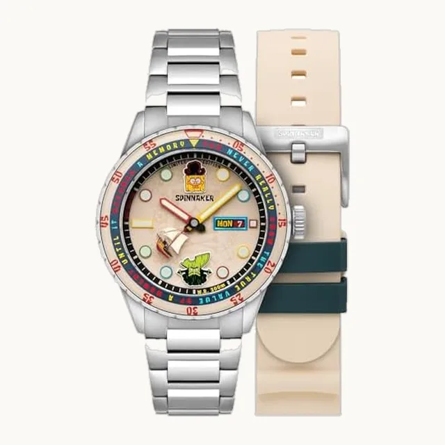 SP-5171-11 - Reloj de cuerda automático con cuerda automática de 30 ATM, con dial de zafiro y marfil, para hom