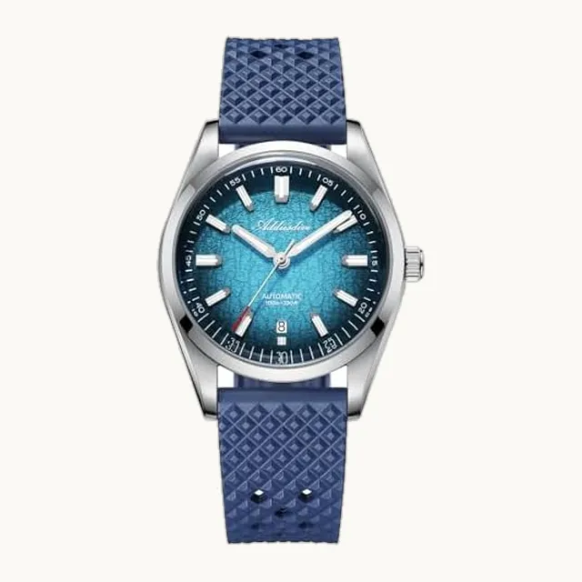 ADDIESDIVE Reloj automático de 39 mm para hombre, movimiento mecánico luminoso, 100 m, resistente al agua, analógico, de