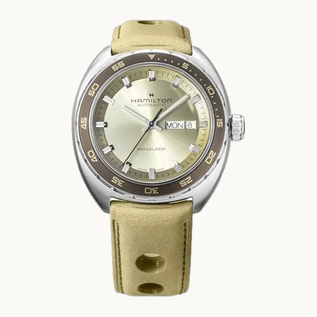H35445860 - Reloj automático americano clásico, resistente al agua, 5 ATM, esfera verde con cristal de zafiro p
