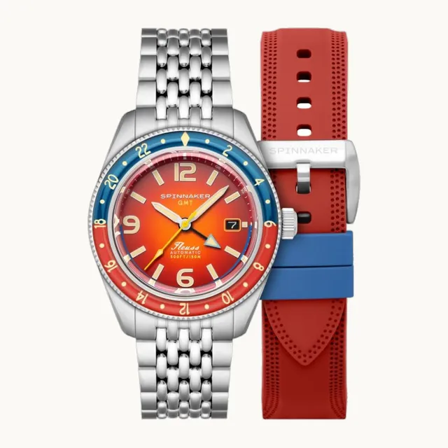SP-5120-99 - Reloj automático automático de cuerda automática, resistente al agua de 15 ATM, con cristal de za