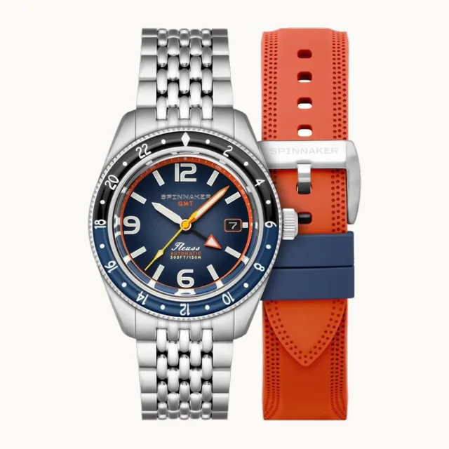 SP-5120-88 - Reloj automático automático de 15 ATM con cristal de zafiro y esfera azul marino para hombre [imp
