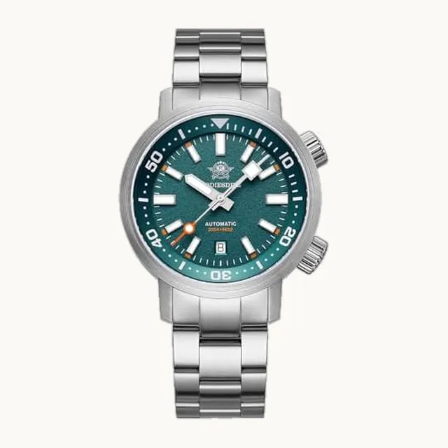 ADDIESDIVE - Relojes automáticos de buceo para hombre, bisel interno de 200 m, impermeable, 8215, movimiento mecánico, v