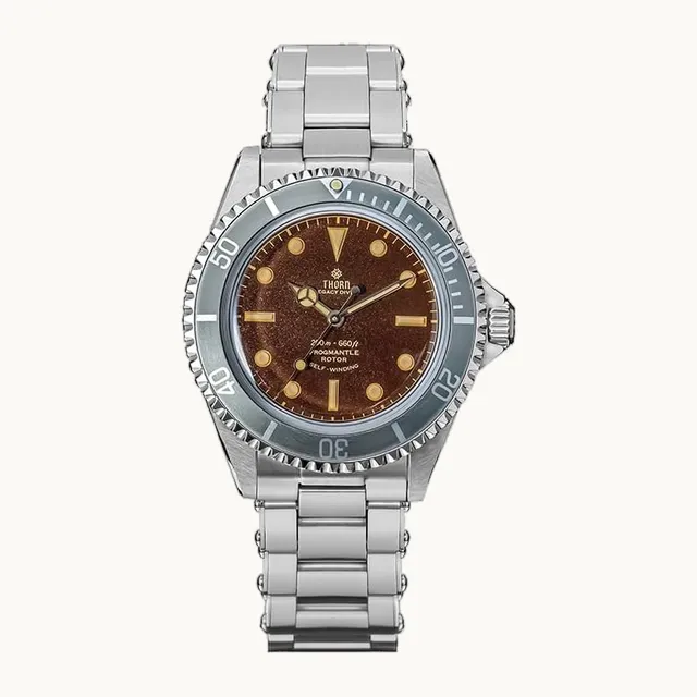 FTEOXLC Thorn T023 V2 Diver - Reloj para hombre PT5000 - Reloj mecánico automático con zafiro, resistente al agua, reloj